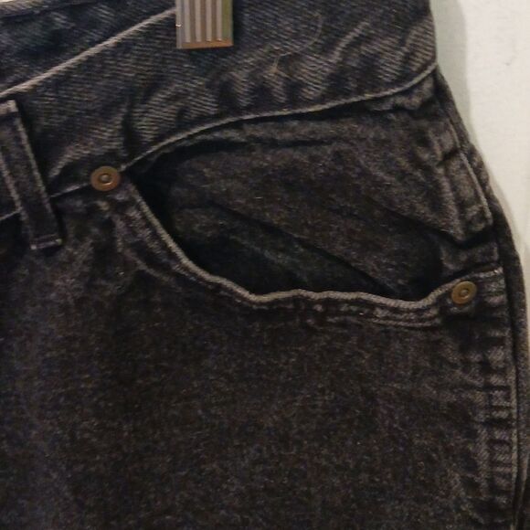 Chic Black Denim Jeans Size 22 - Picture 3 of 8